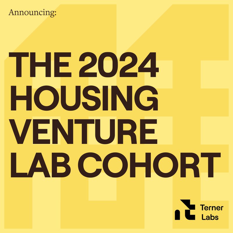 Announcing the 2024 Housing Venture Lab Cohort